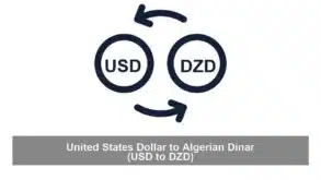 United States Dollar to Algerian Dinar (USD to DZD)