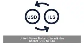 United States Dollar to Israeli New Shekel (USD to ILS)