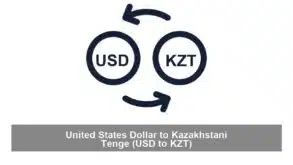 United States Dollar to Kazakhstani Tenge (USD to KZT)