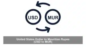 United States Dollar to Mauritian Rupee (USD to MUR)