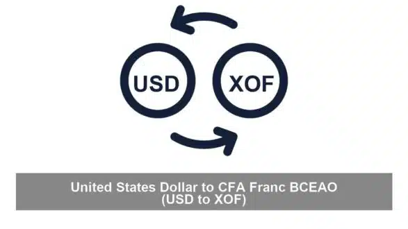 United States Dollar to CFA Franc BCEAO (USD to XOF)