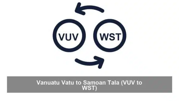Vanuatu Vatu to Samoan Tala (VUV to WST)