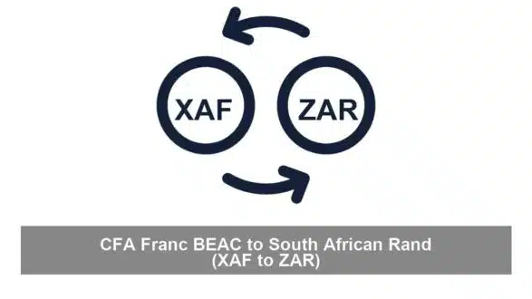 CFA Franc BEAC to South African Rand (XAF to ZAR)