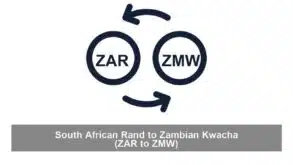 South African Rand to Zambian Kwacha (ZAR to ZMW)
