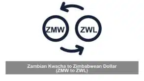 Zambian Kwacha to Zimbabwean Dollar (ZMW to ZWL)