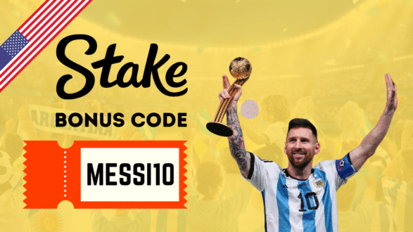 Bonus code MESSI10 for Stake US casino