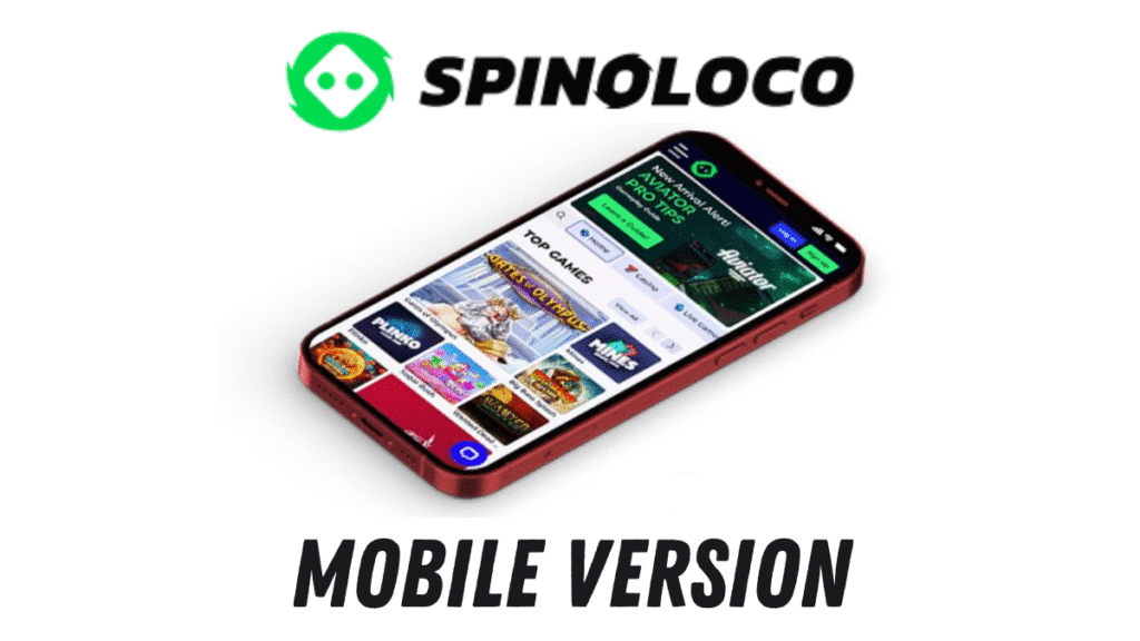 Overview of the Mobile Version of Spinoloco