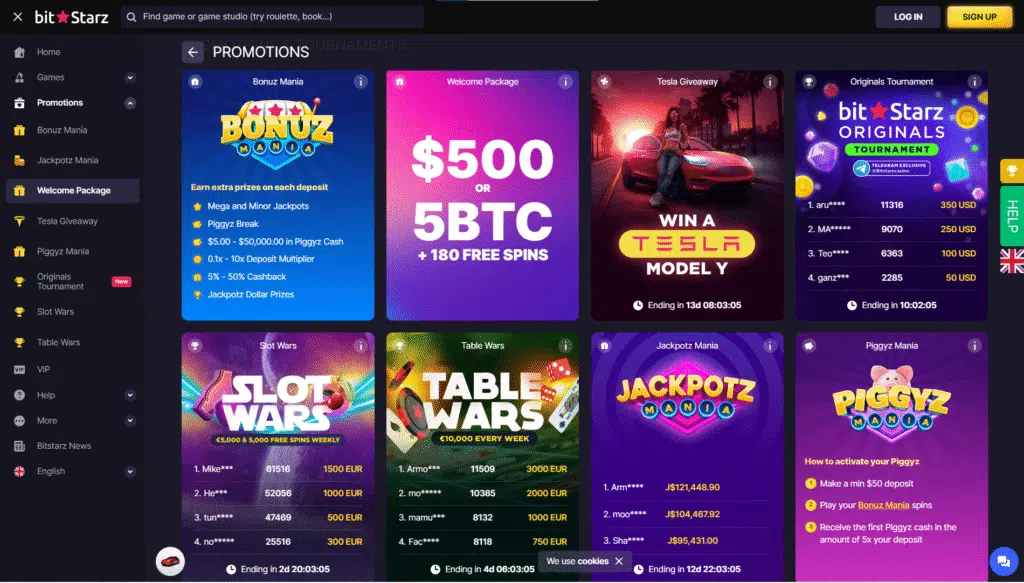 Information about the welcome bonus offered by BitStarz Lebanon